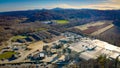 Overhead image of Old Fort plywood mill