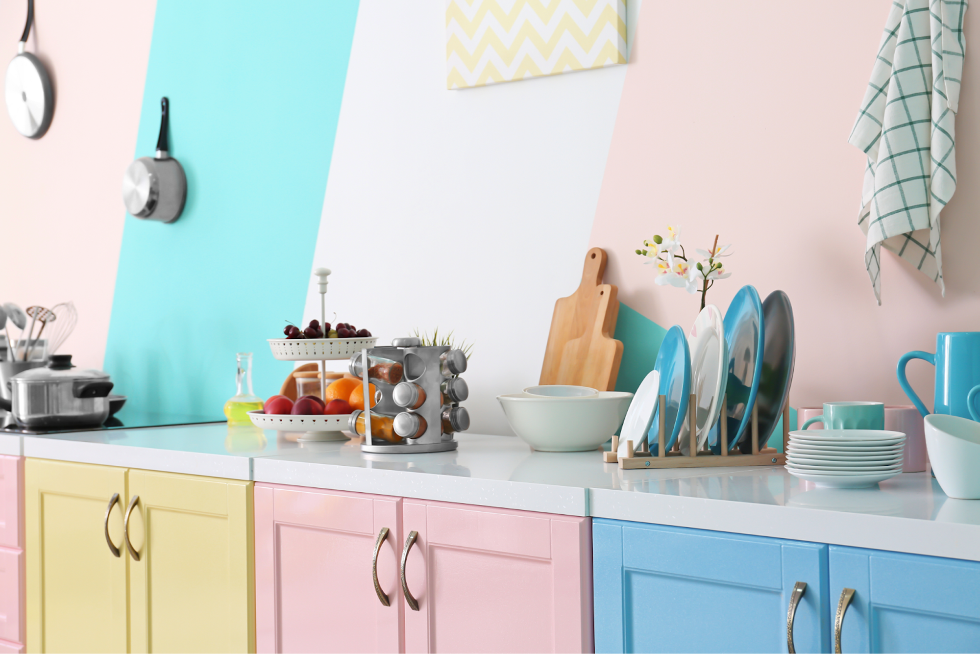 Colorful kitchen header image