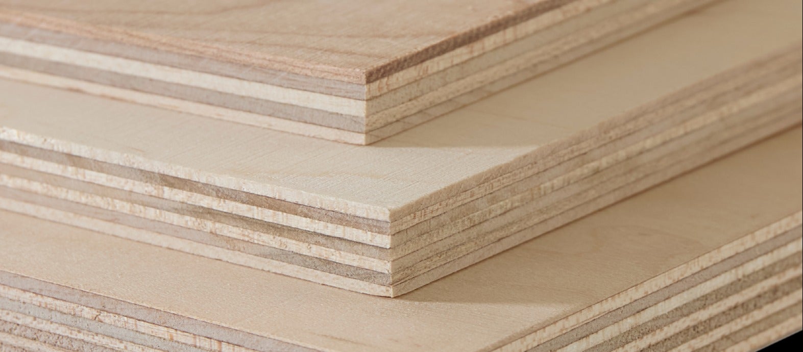 Stack of DesignEdge plywood